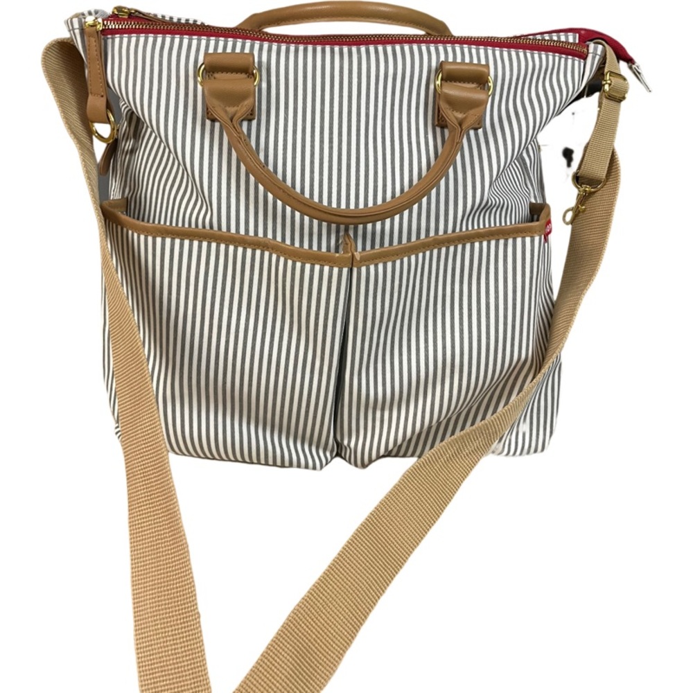 Skip Hop Diaper Bag Iconic Duo French Stripe